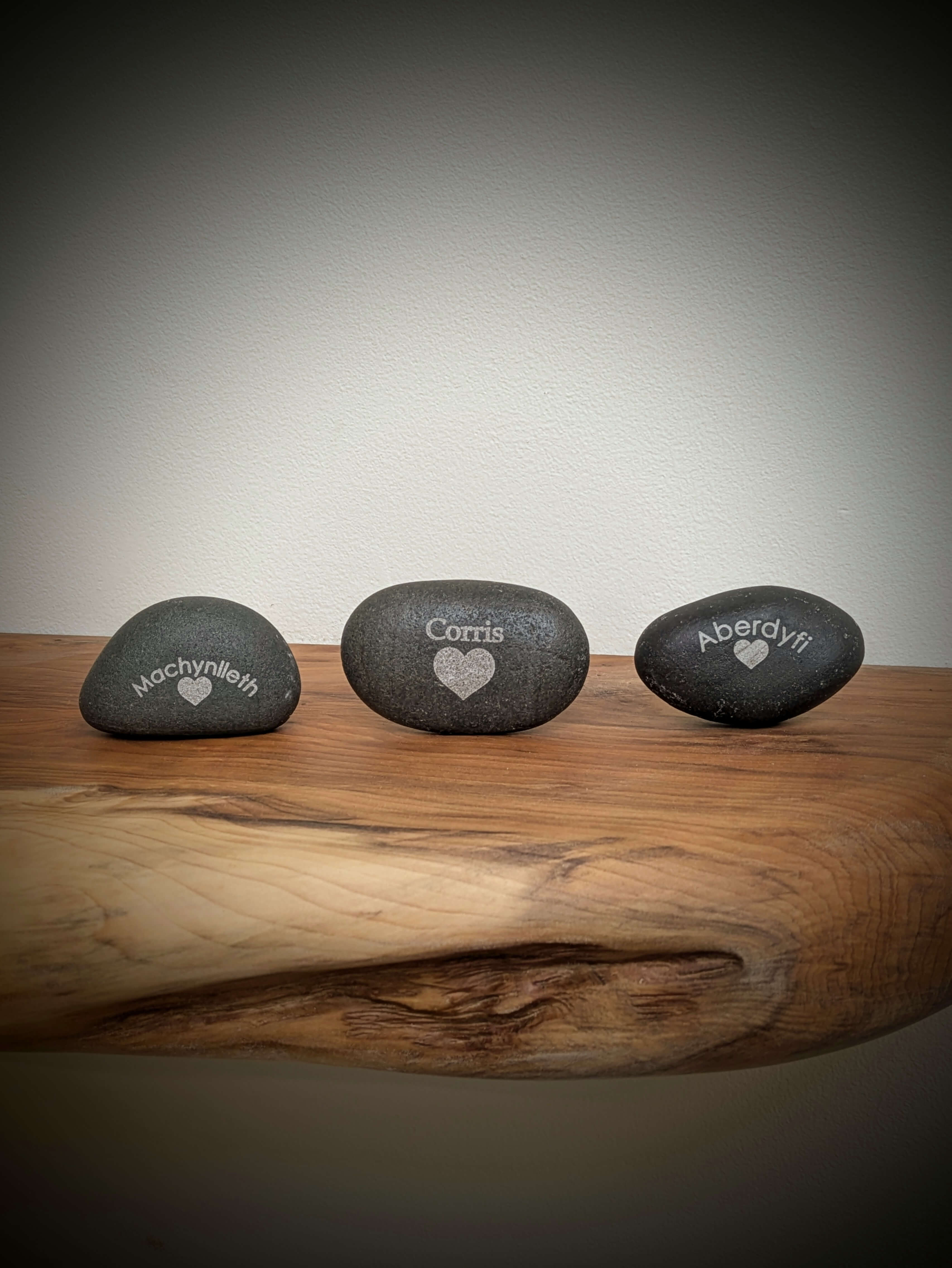Laser Engraved Memory Pebbles