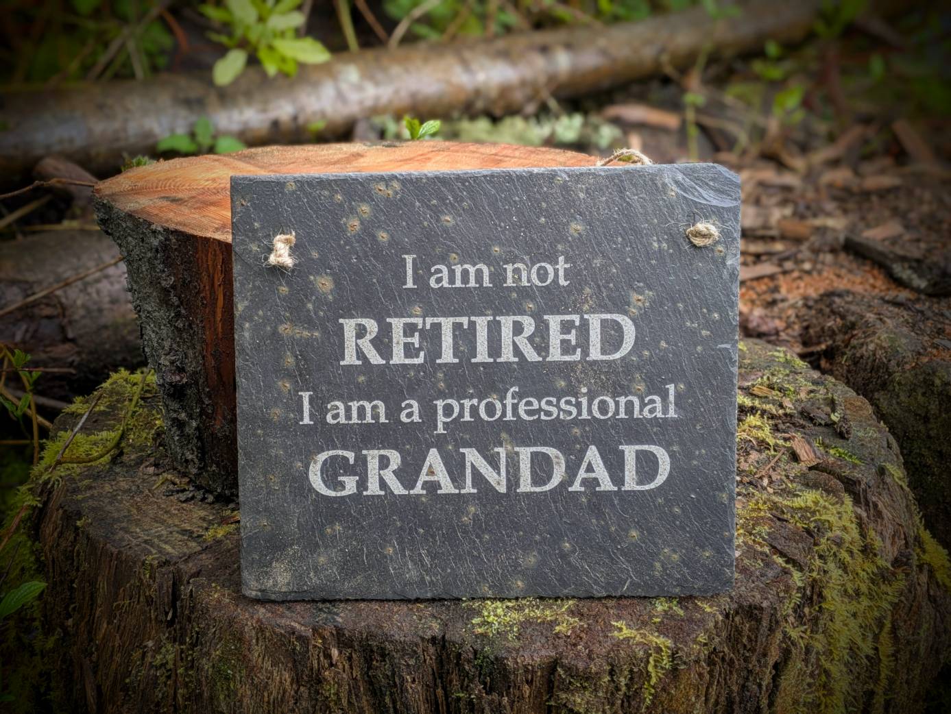 Reclaimed Historical Welsh Slate Hanging Wall Plaque – Custom Laser Engraved