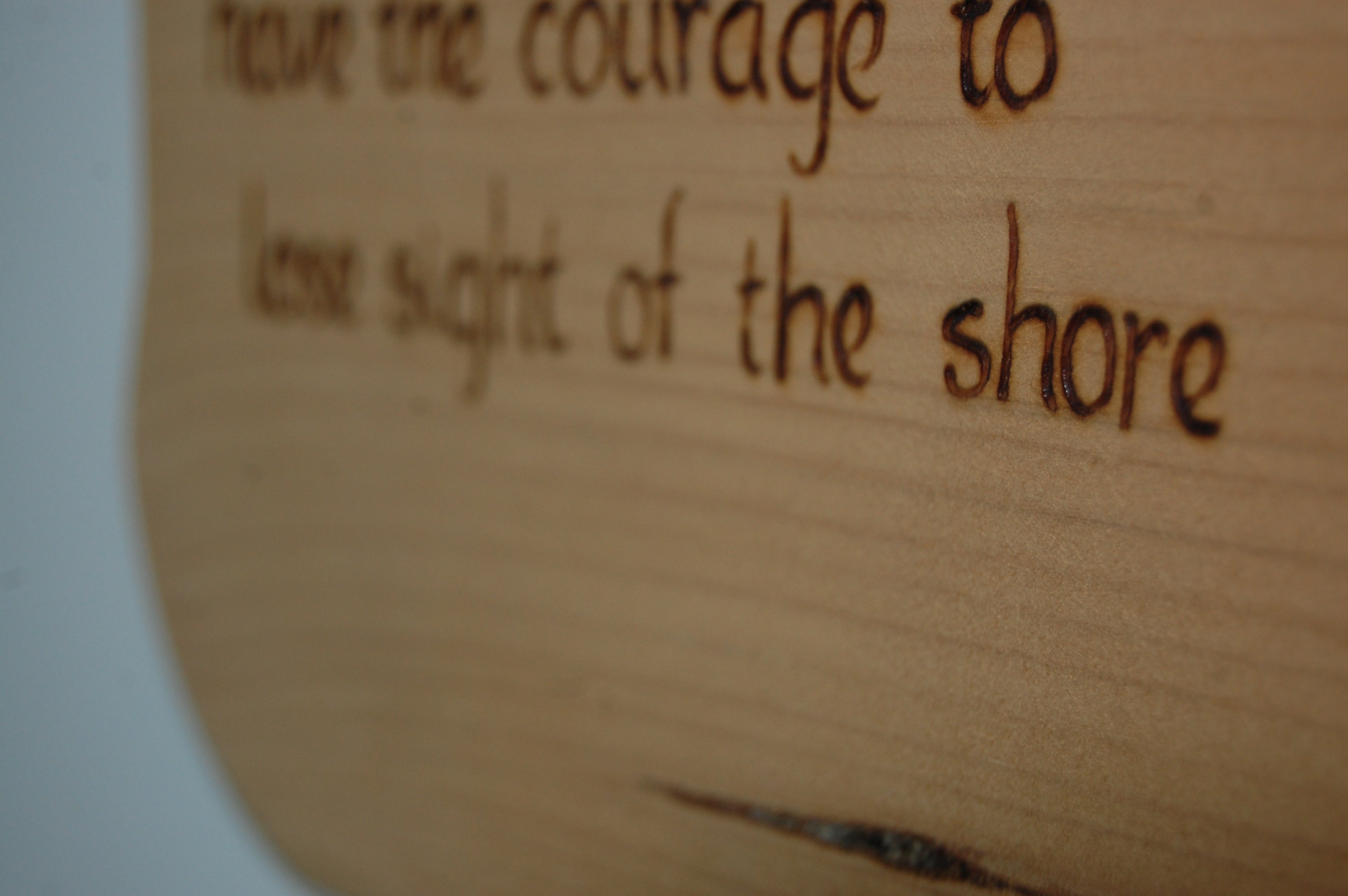 Courage String Hanging