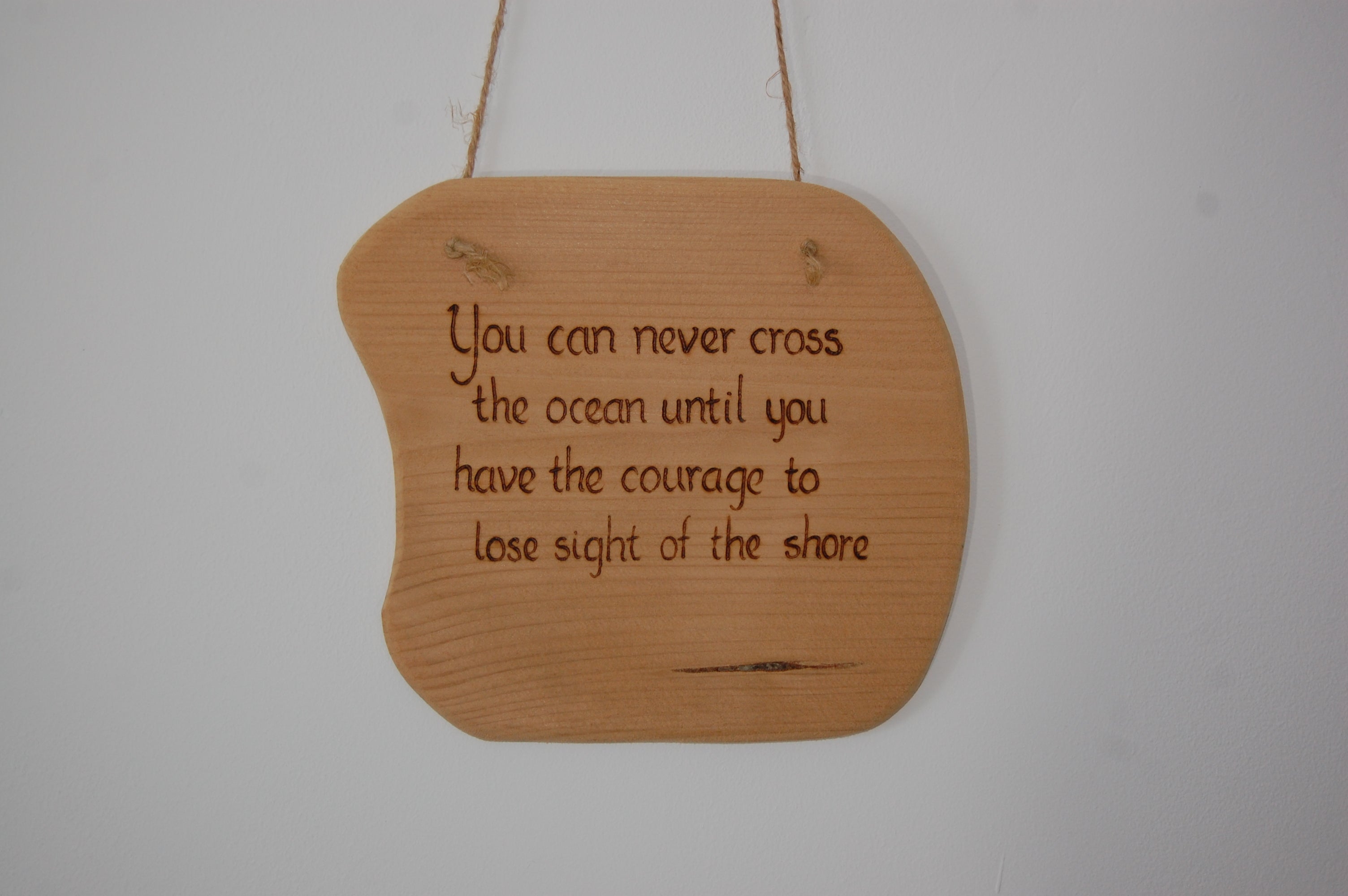 Courage String Hanging