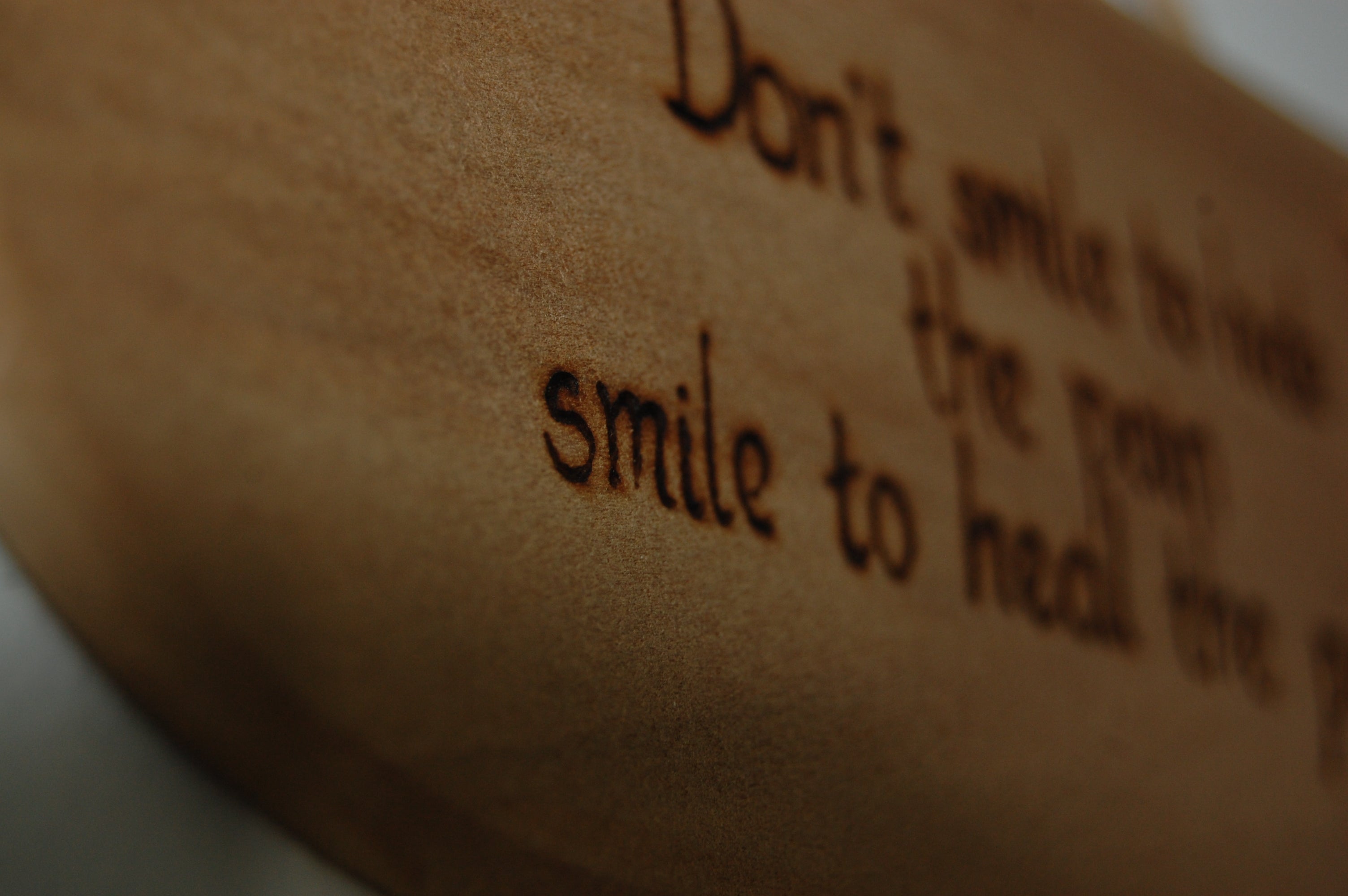 Smile to Heal the Pain String Hanging