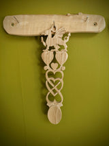 A Medium Welsh Dragon Love Spoon