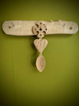 Small Cross Heart Welsh Love Spoon