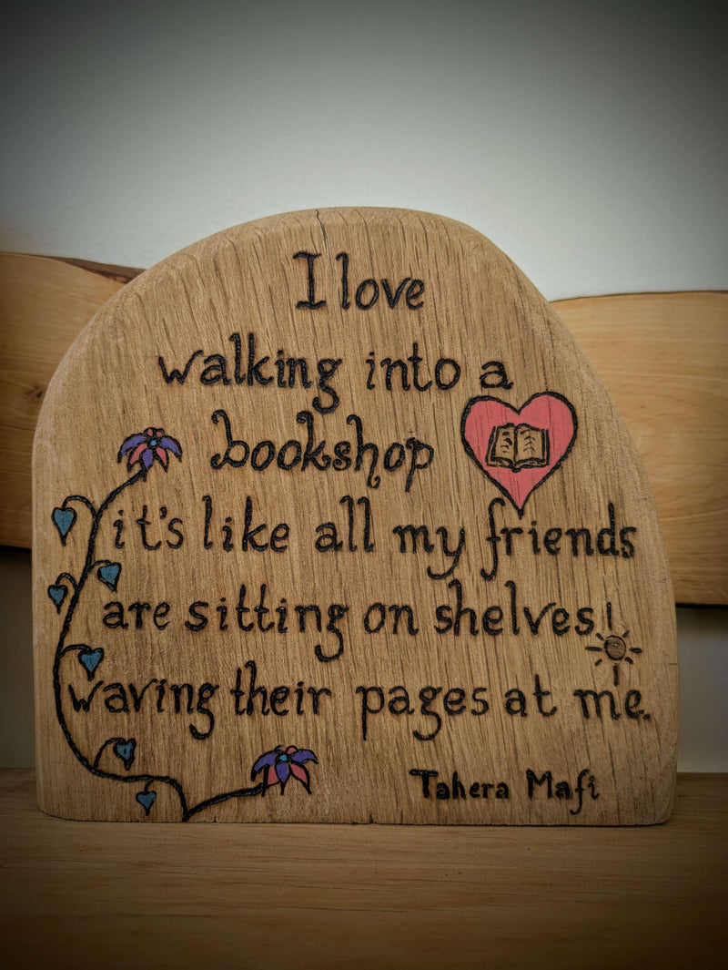 Love & Friendship Pyrography