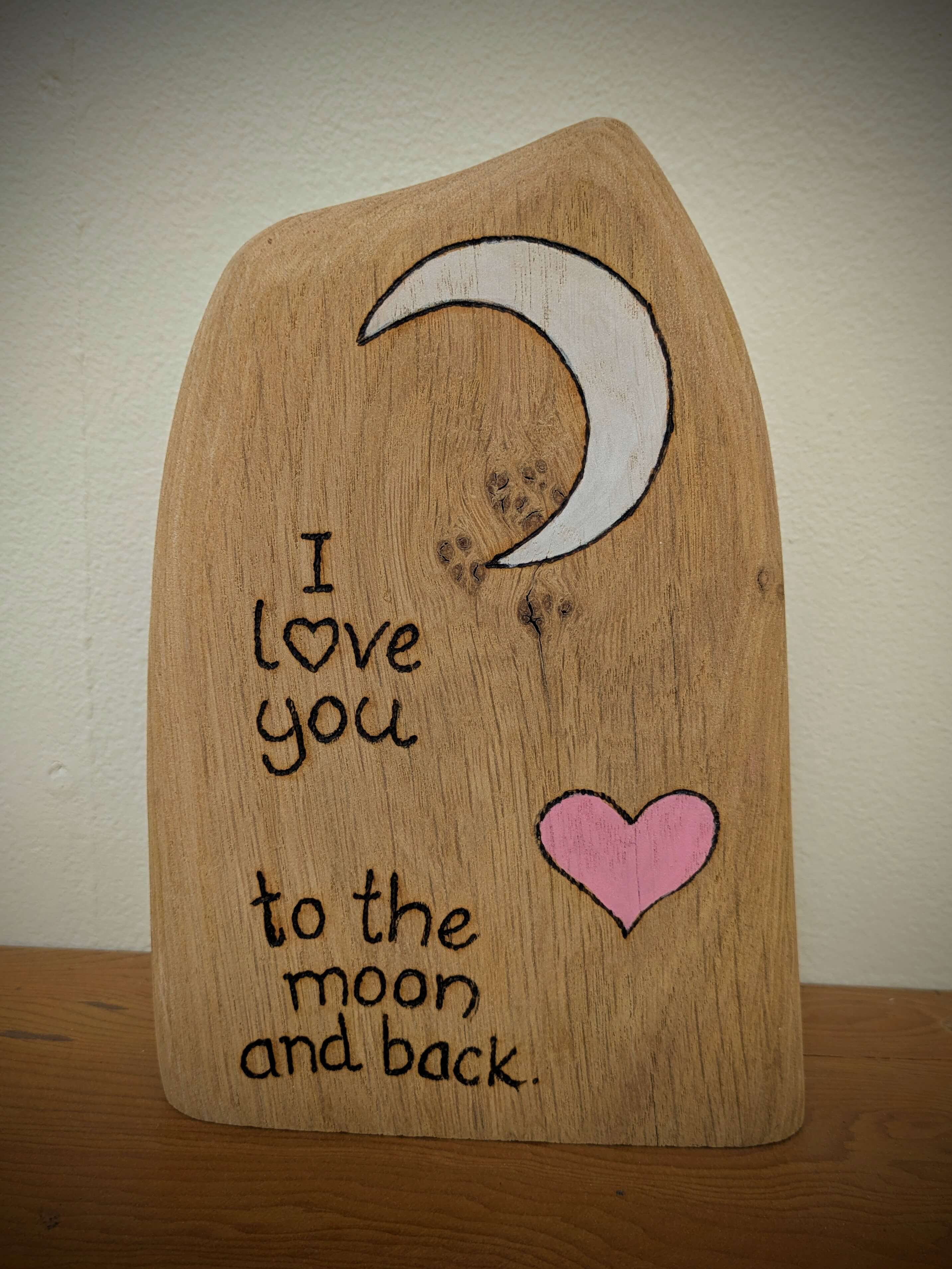 Love & Friendship Pyrography