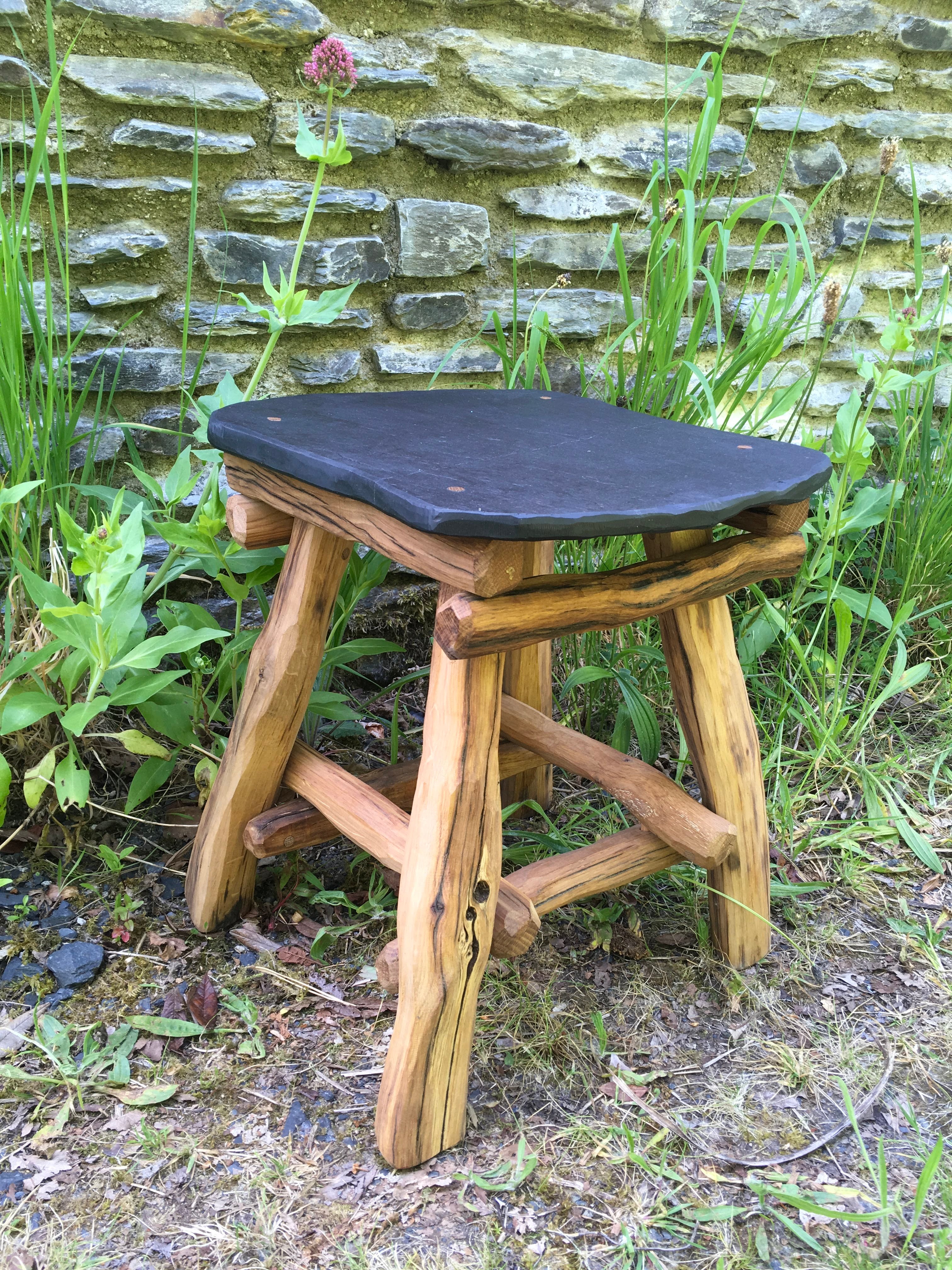Slate Stool